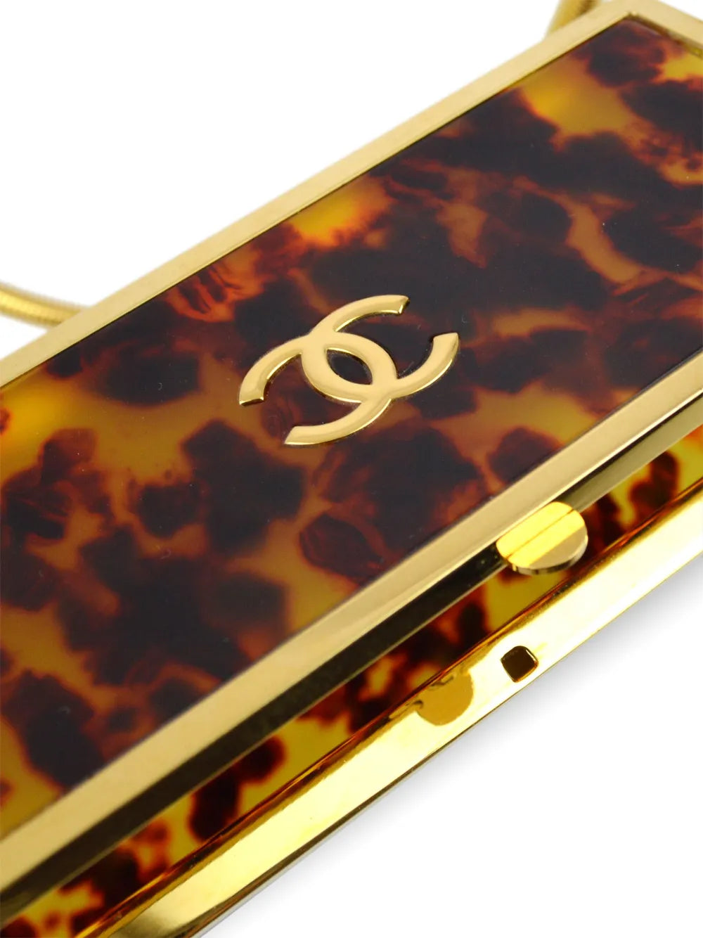 Pre-OwnedCHANEL Pre-Owned1997 Tortoiseshell shoulder bag