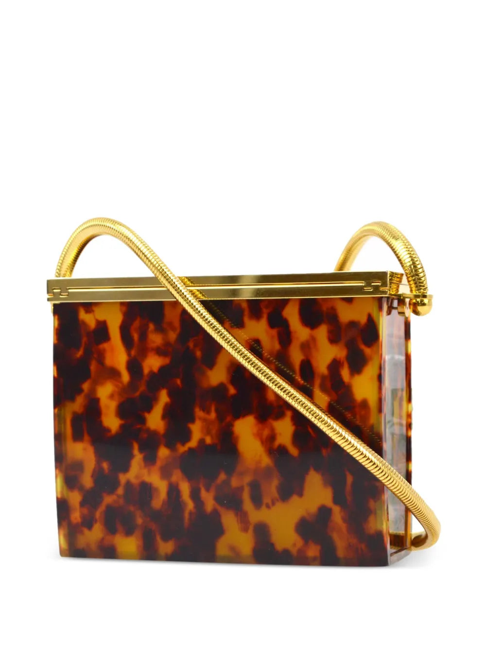Pre-OwnedCHANEL Pre-Owned1997 Tortoiseshell shoulder bag