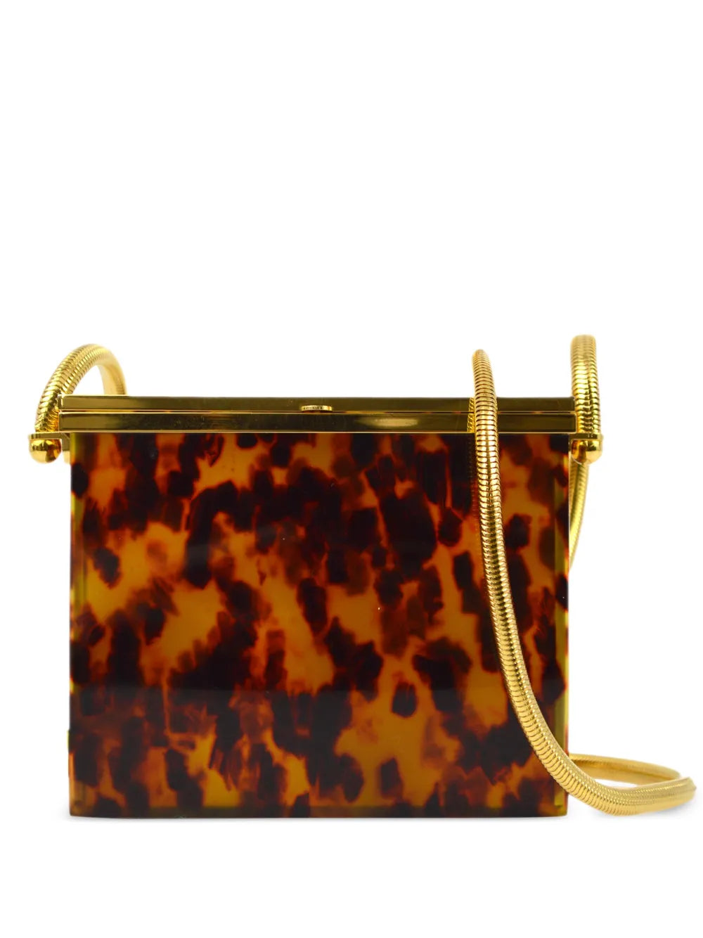 Pre-OwnedCHANEL Pre-Owned1997 Tortoiseshell shoulder bag