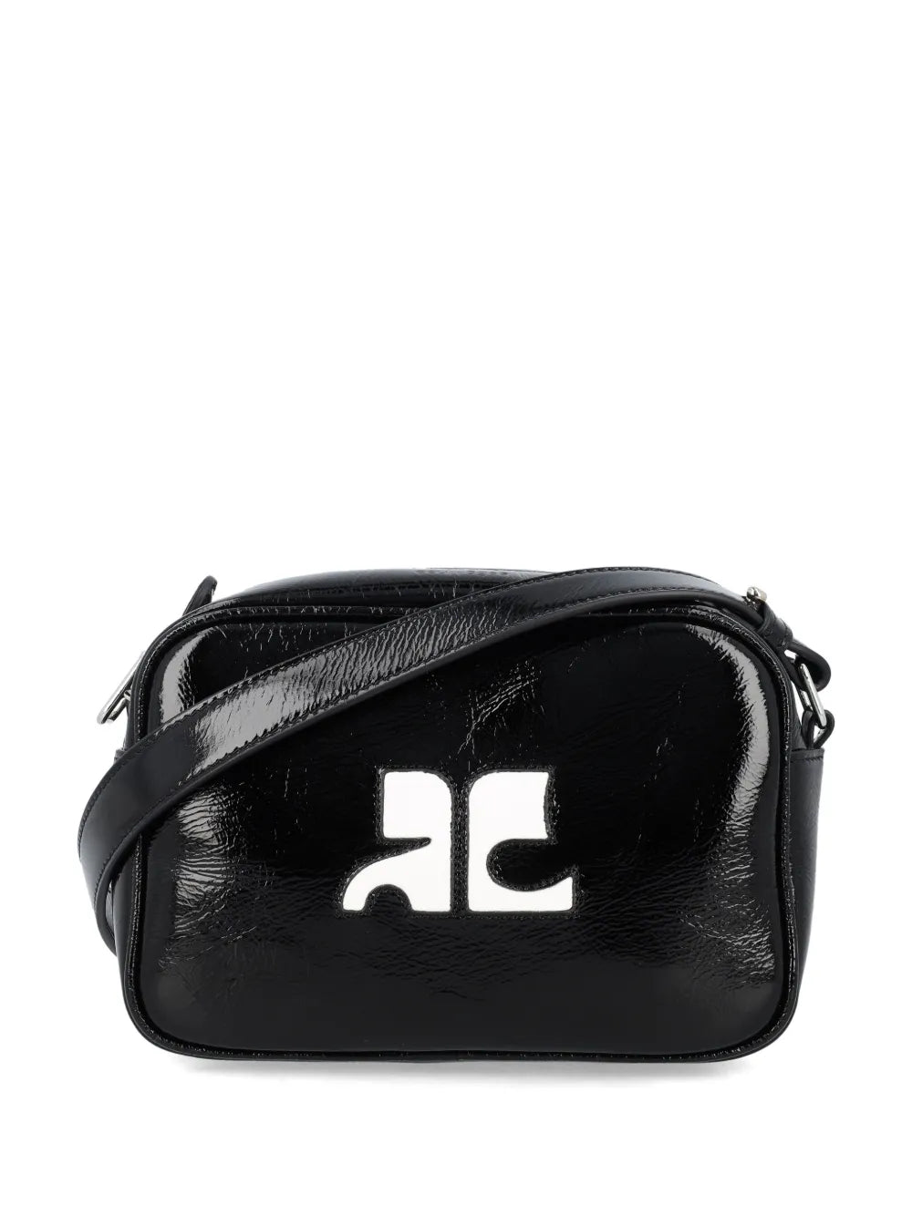 New SeasonCourr?esReedition Naplack leather mini bag