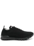 Kiton Knitted Lace-Up Sneakers