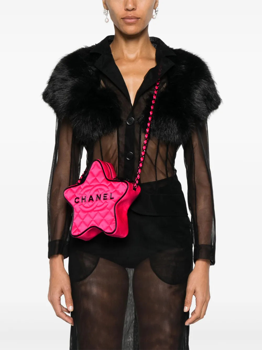 Pre-OwnedCHANEL Pre-OwnedStar cross body bag