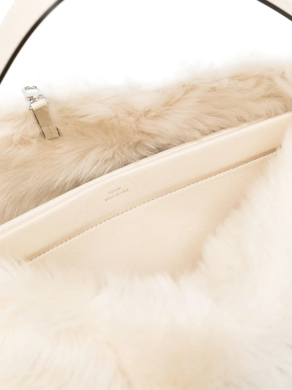 TOTEMEshearling tote bag