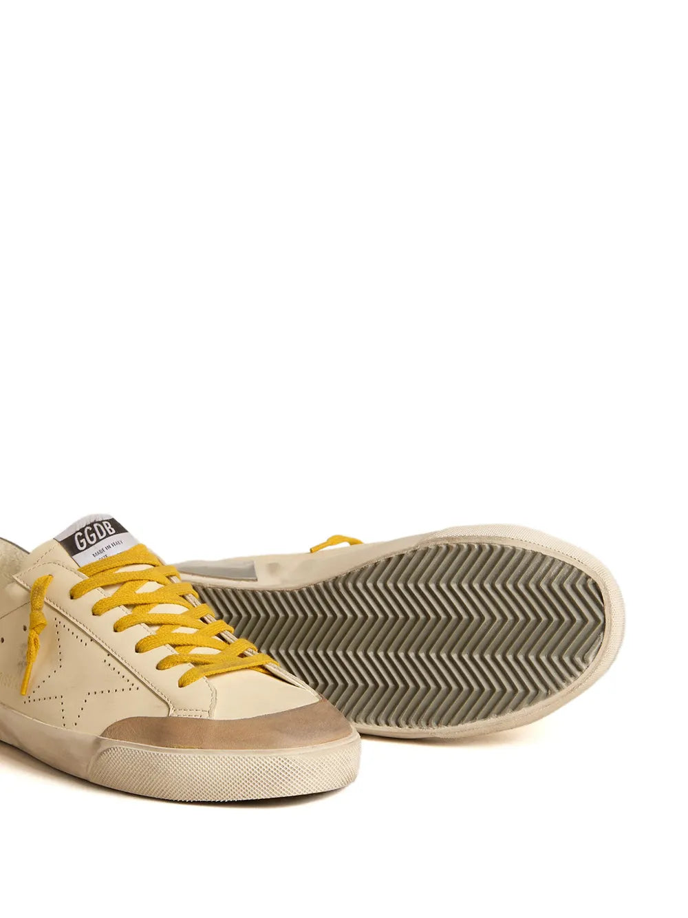 Golden Goose Super-Star Penstar Perforated Star Leather Sneakers