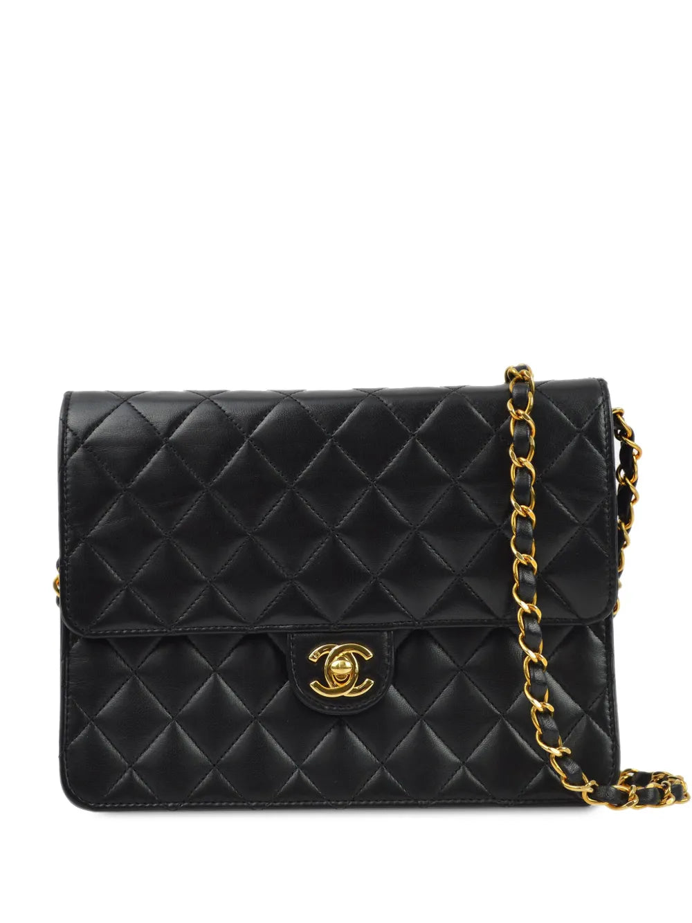Pre-OwnedCHANEL Pre-Owned2006 CC turn-lock diamond-quilted shoulder bag