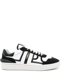 Lanvin Panelled Lace-Up Sneakers