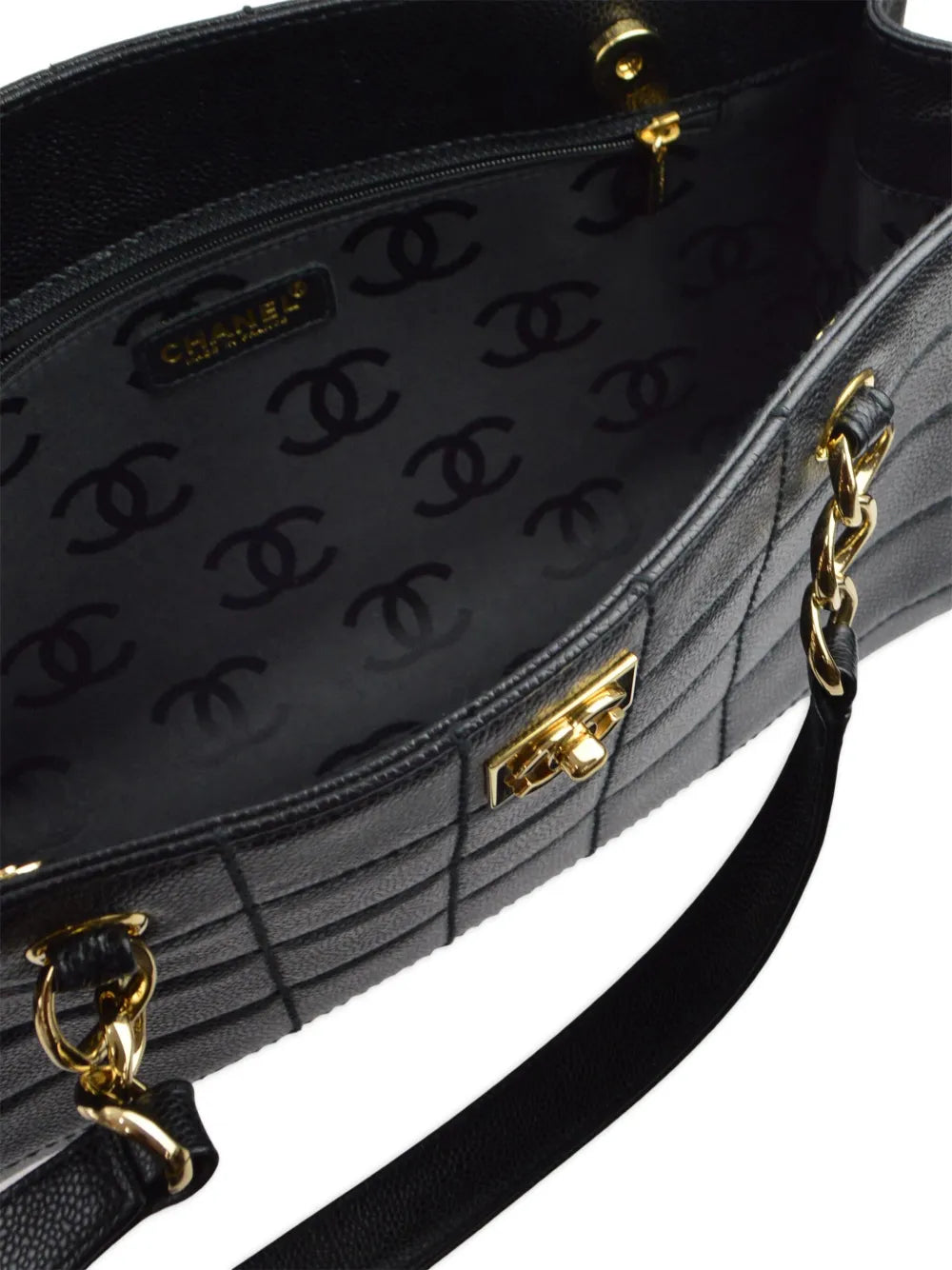 Pre-OwnedCHANEL Pre-Owned2002 Wild Stitch tote bag