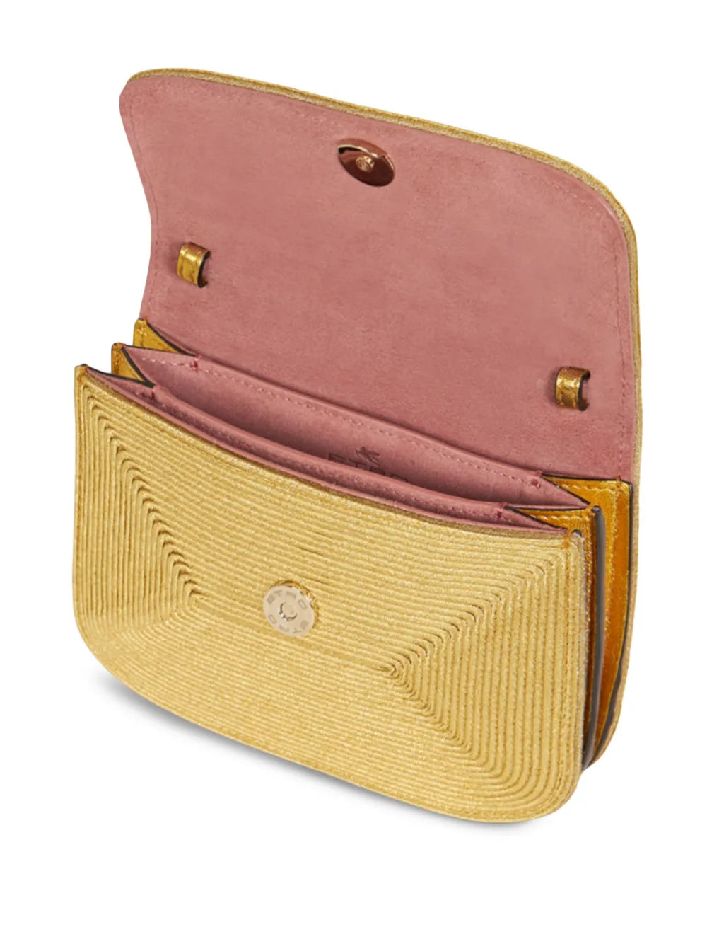 ETROmetallic-effect cross body bag
