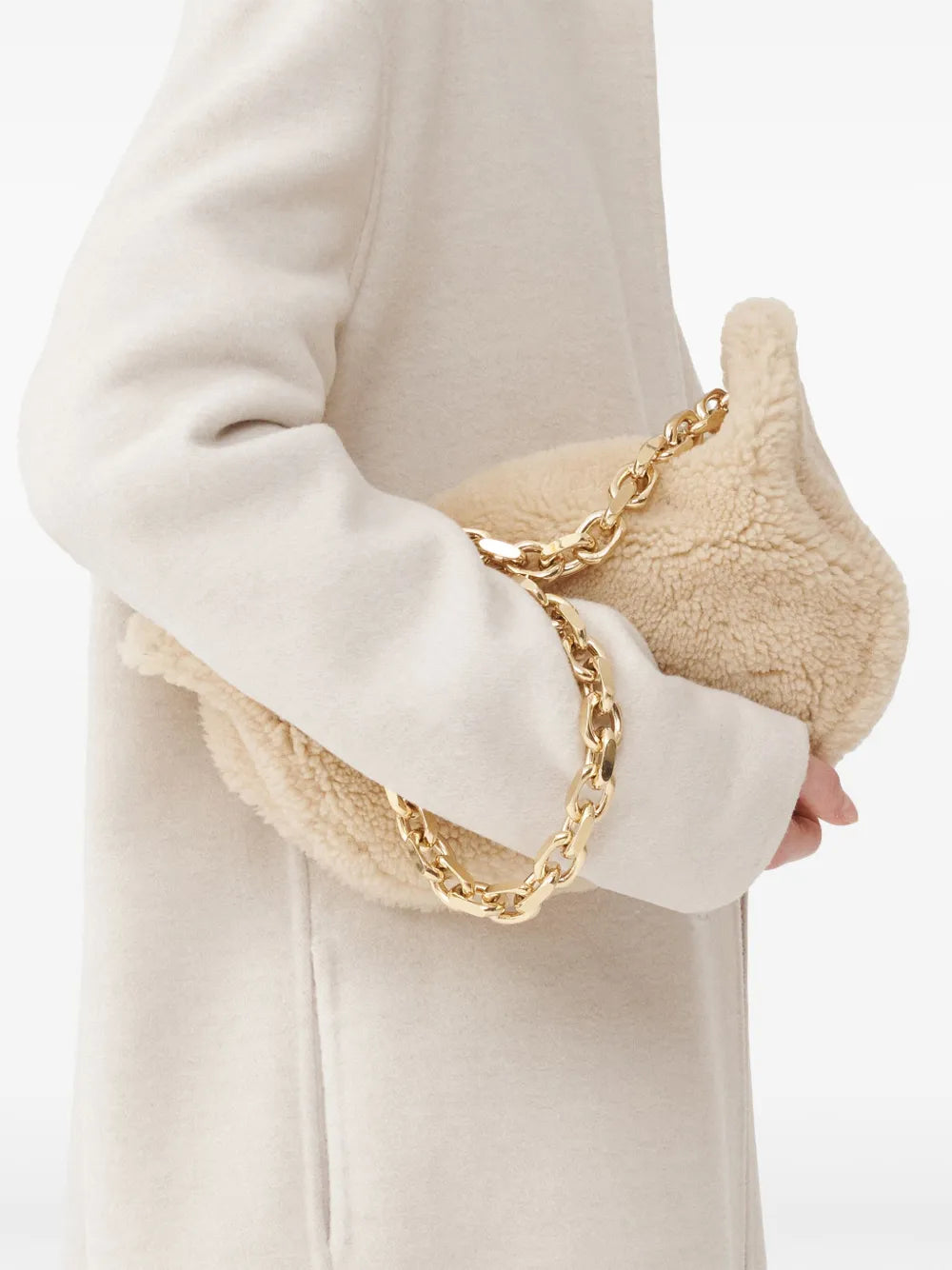 Fabiana Filippishearling mini bag