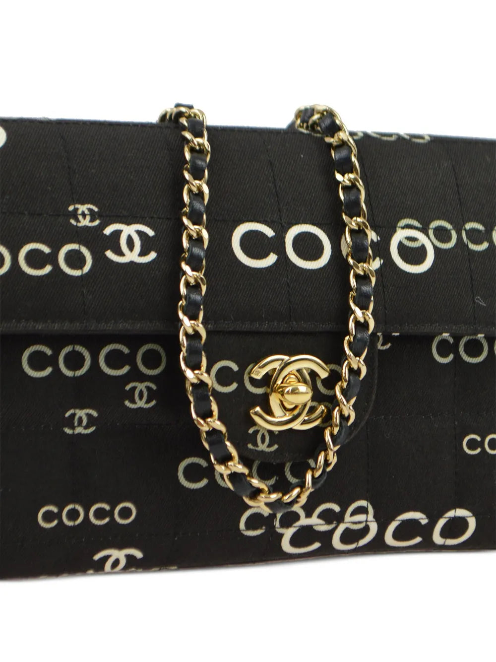 Pre-OwnedCHANEL Pre-Owned2000 East West Coco shoulder bag