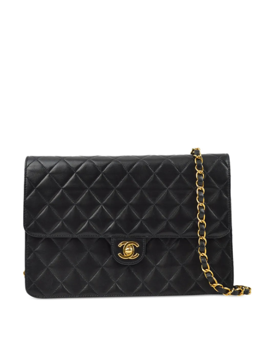 Pre-OwnedCHANEL Pre-Owned2002 CC turn-lock shoulder bag