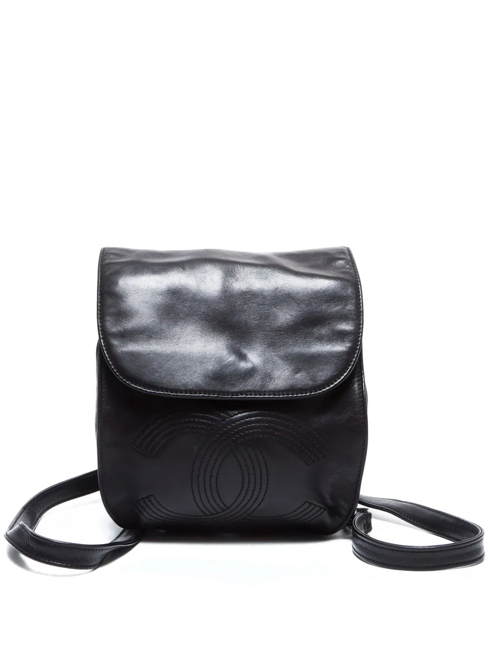 Pre-OwnedCHANEL Pre-Owned1985-1993 CC-stitch backpack