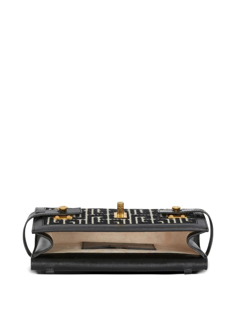 New SeasonBalmainB-Buzz 23 monogram clutch bag