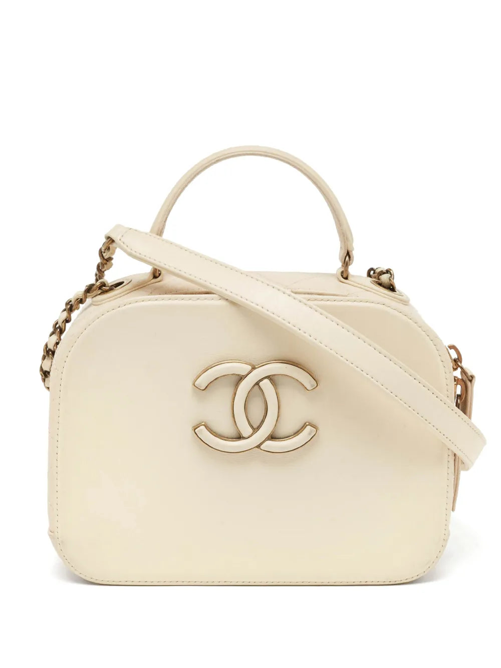 Pre-OwnedCHANEL Pre-OwnedCC quilted two-way vanity bag