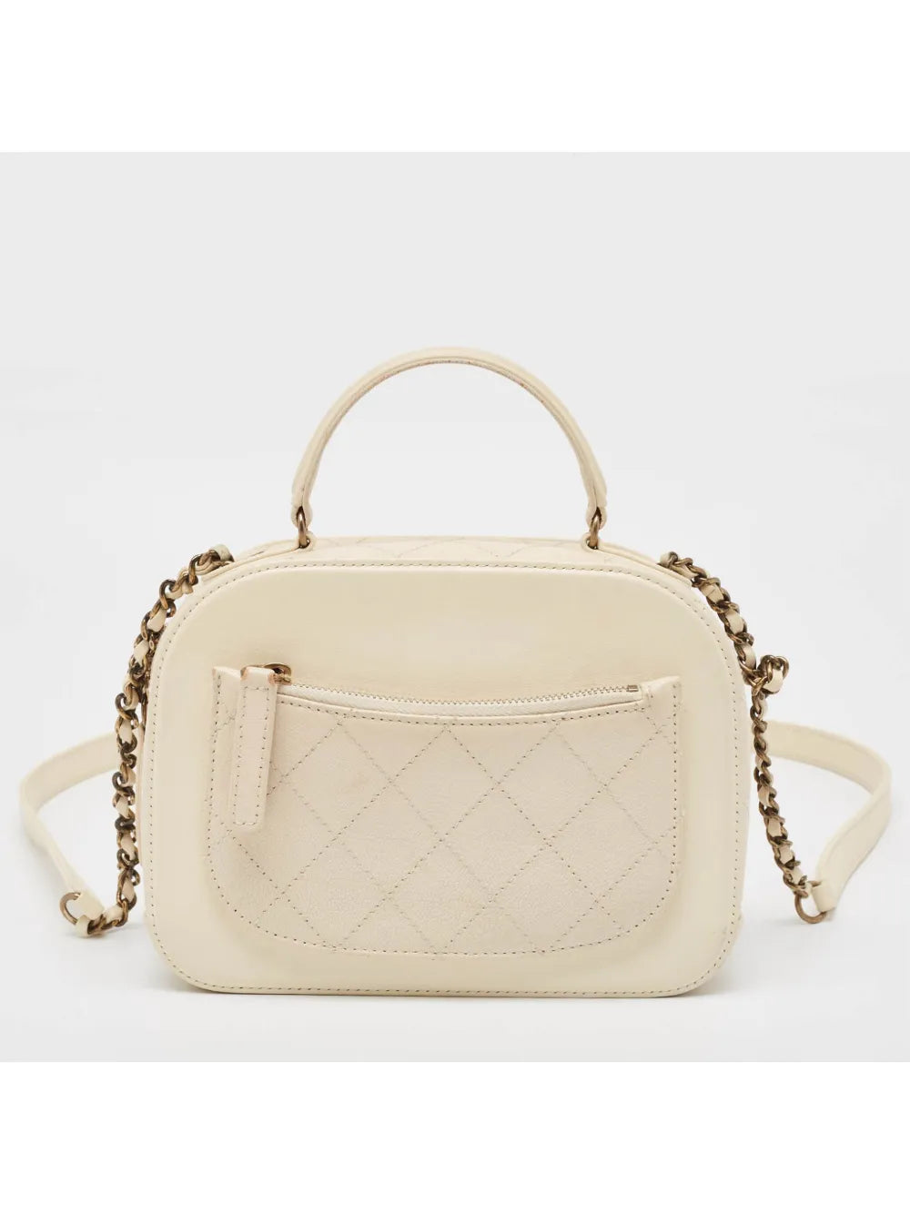 Pre-OwnedCHANEL Pre-OwnedCC quilted two-way vanity bag
