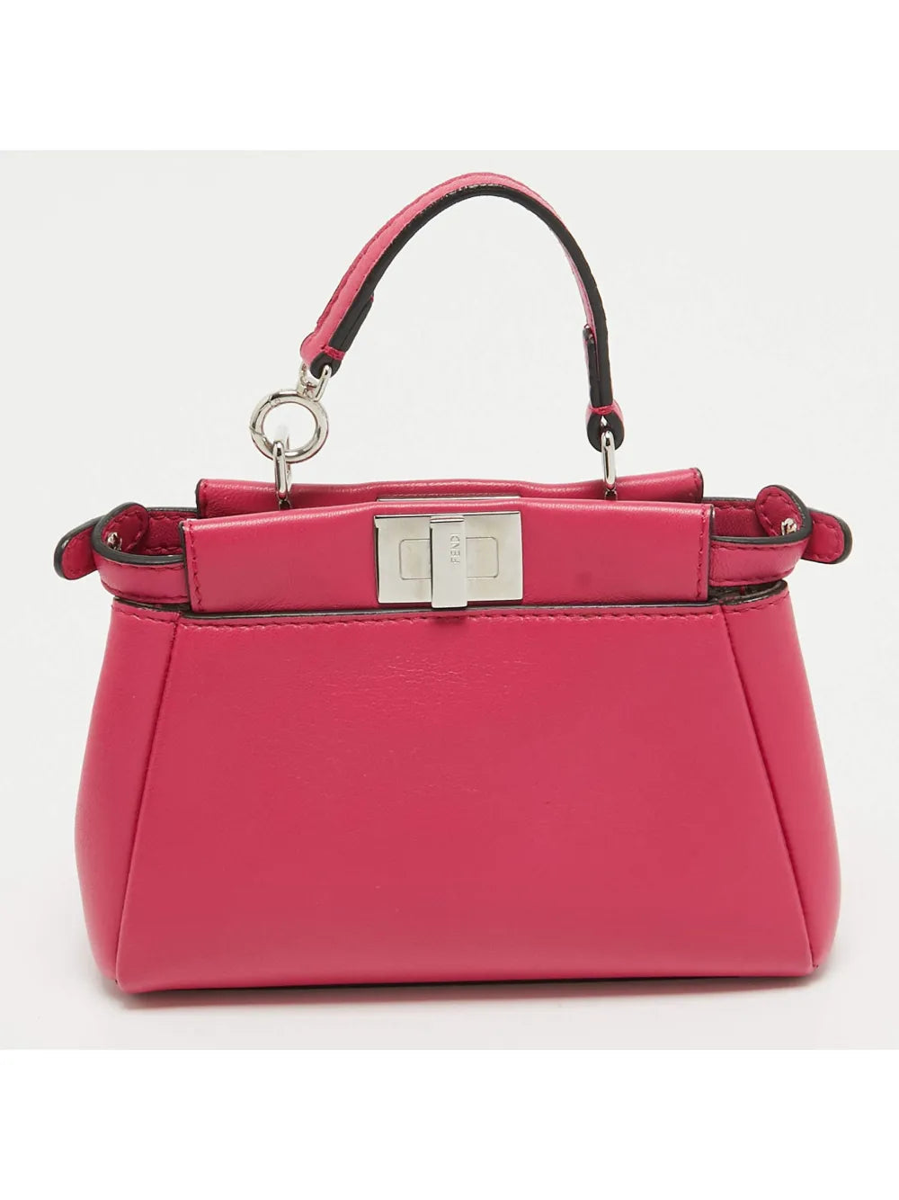 Pre-OwnedFENDI2015 micro Peekaboo two-way bag