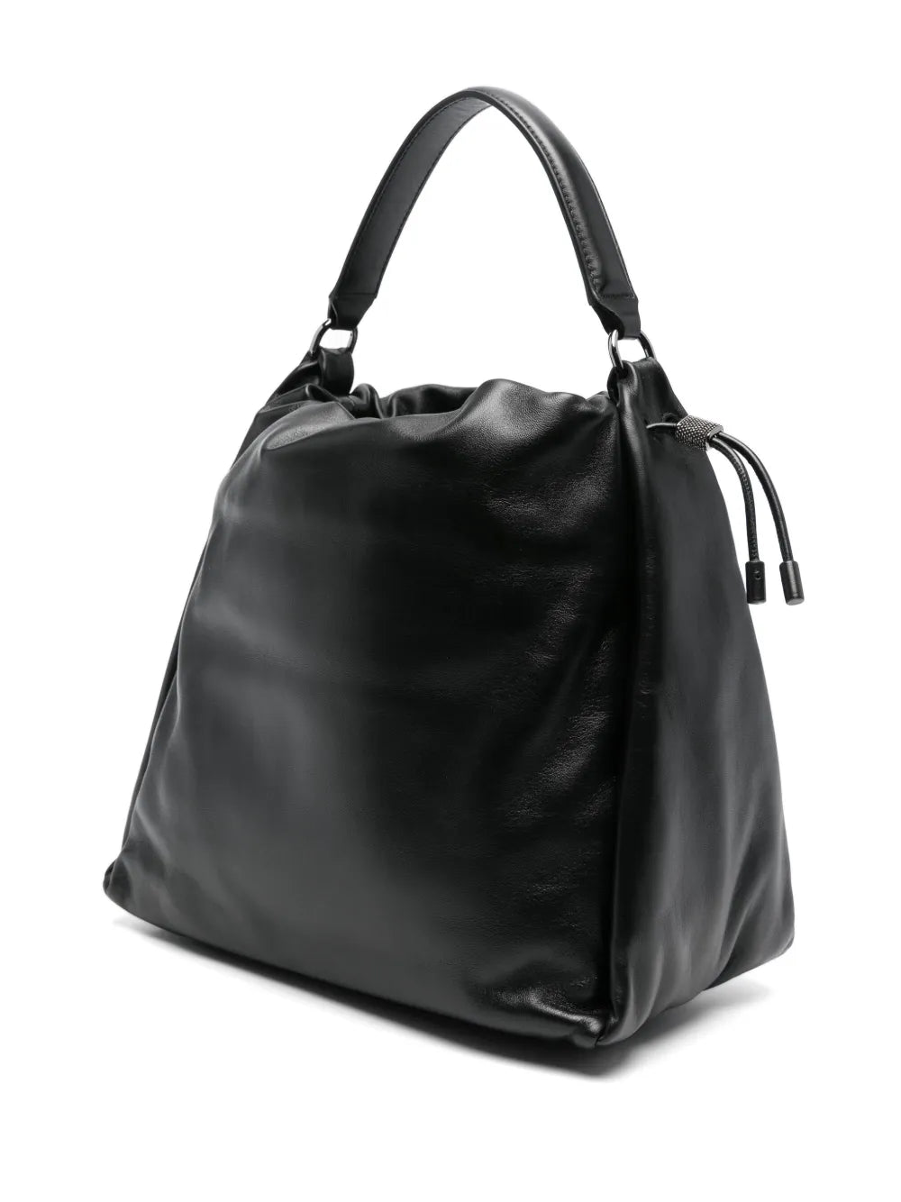 New SeasonBrunello Cucinellilogo-debossed tote bag
