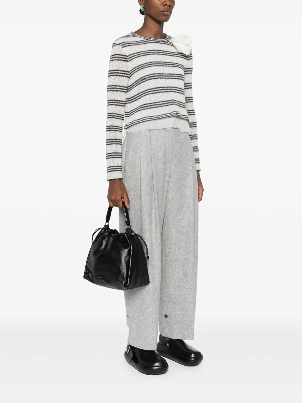 New SeasonBrunello Cucinellilogo-debossed tote bag