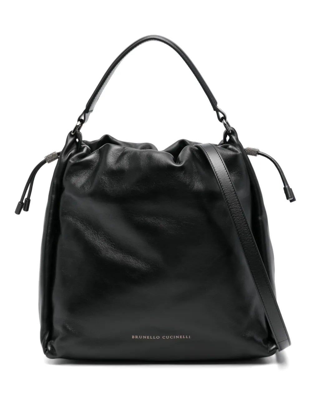 New SeasonBrunello Cucinellilogo-debossed tote bag
