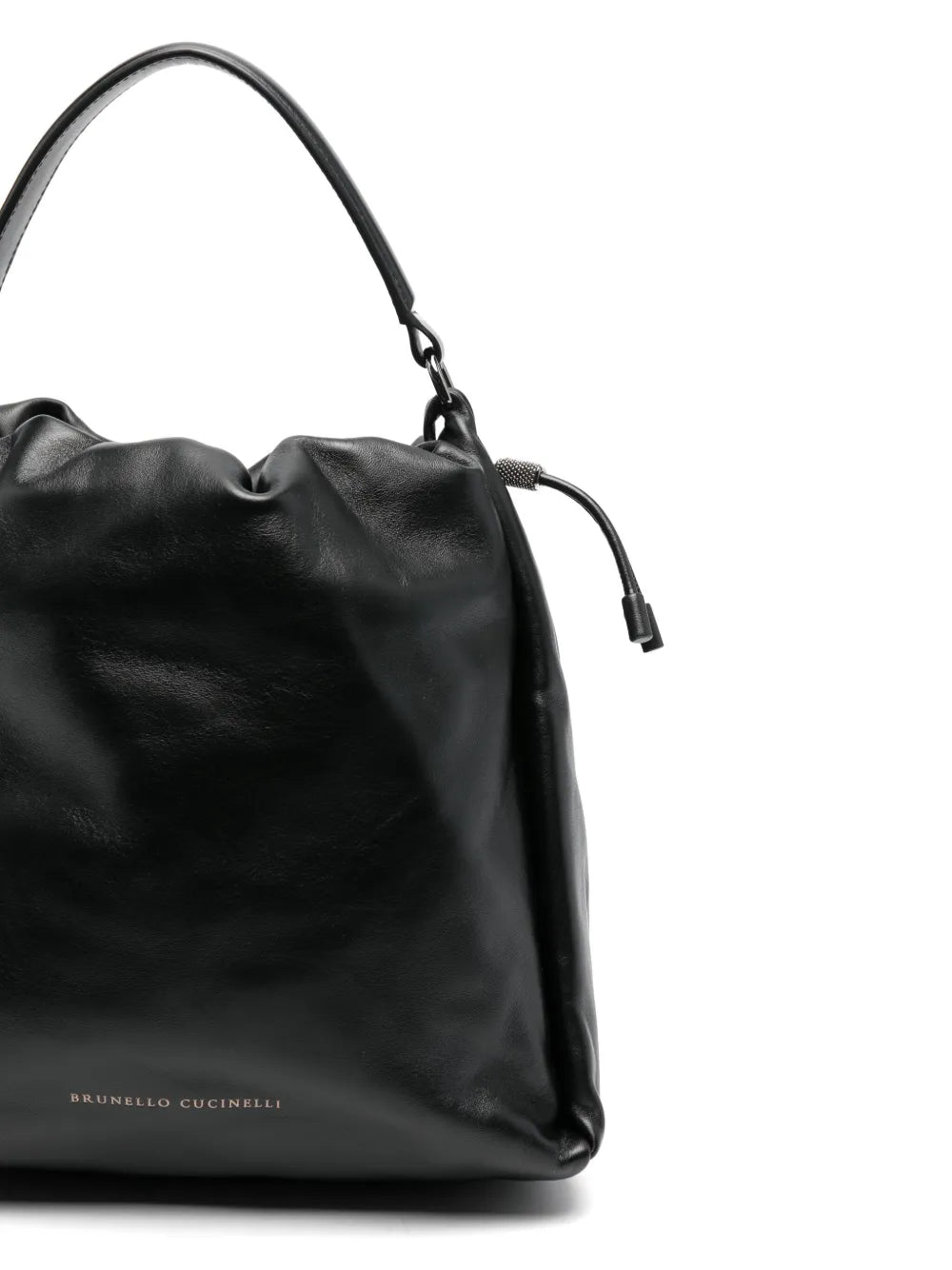New SeasonBrunello Cucinellilogo-debossed tote bag