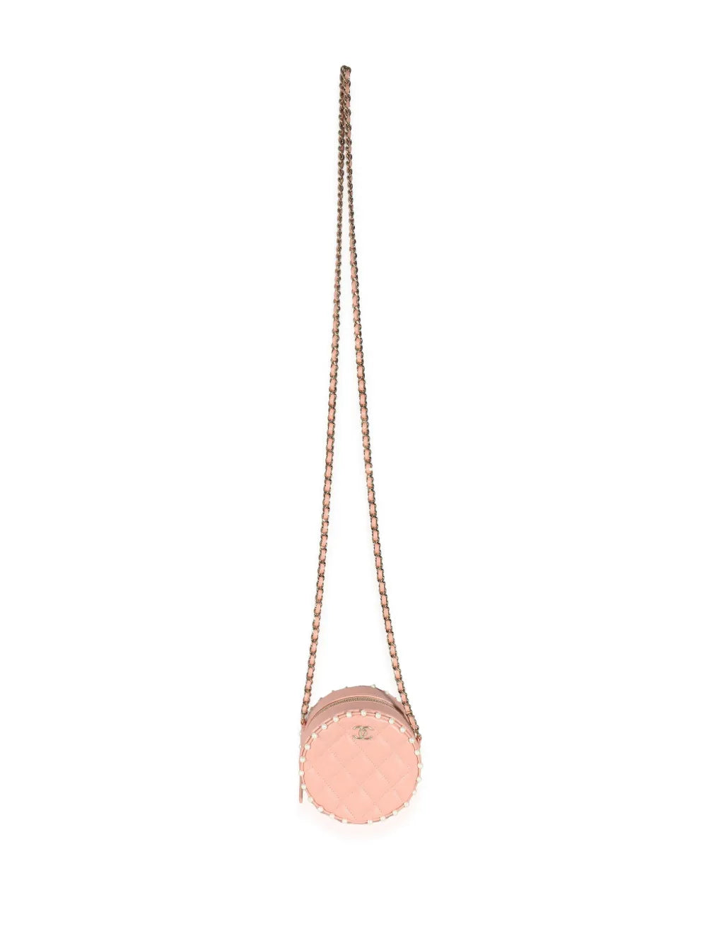 Pre-OwnedCHANEL Pre-Owned2019 Round shoulder bag
