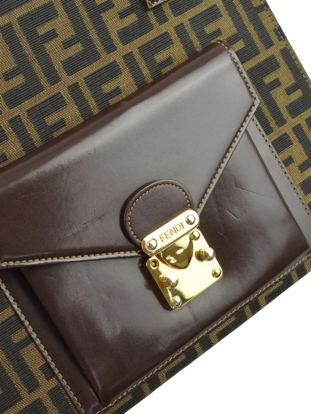 Pre-OwnedFendi Pre-Owned1990-2000s Zucca two-way handbag