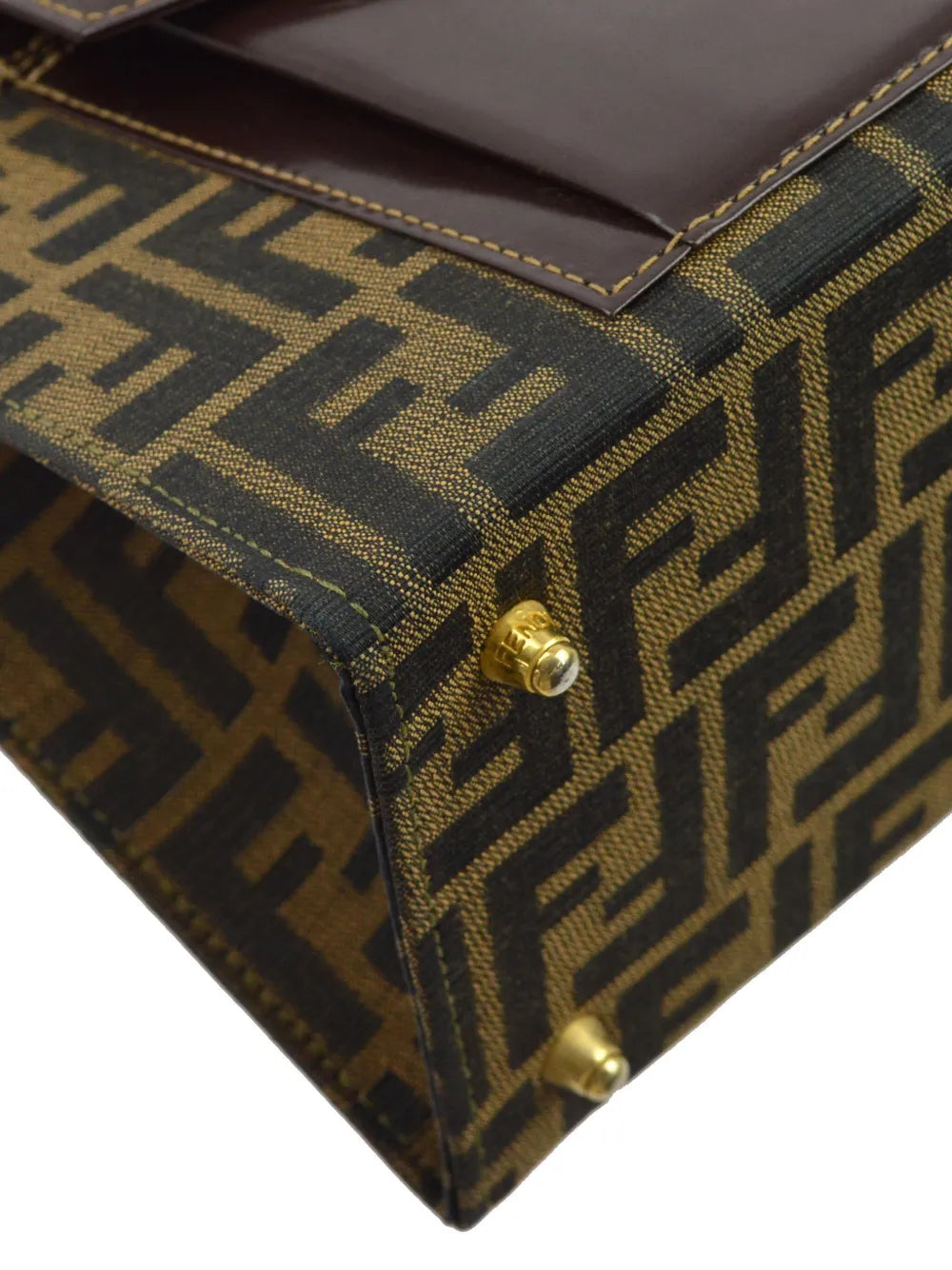 Pre-OwnedFendi Pre-Owned1990-2000s Zucca two-way handbag