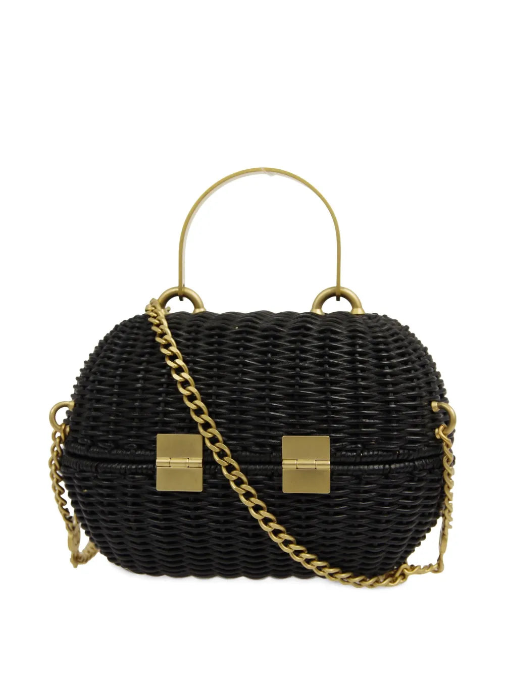 Pre-OwnedCHANEL Pre-Owned2005 Heart Lock Basket two-way bag