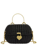 Pre-OwnedCHANEL Pre-Owned2005 Heart Lock Basket two-way bag