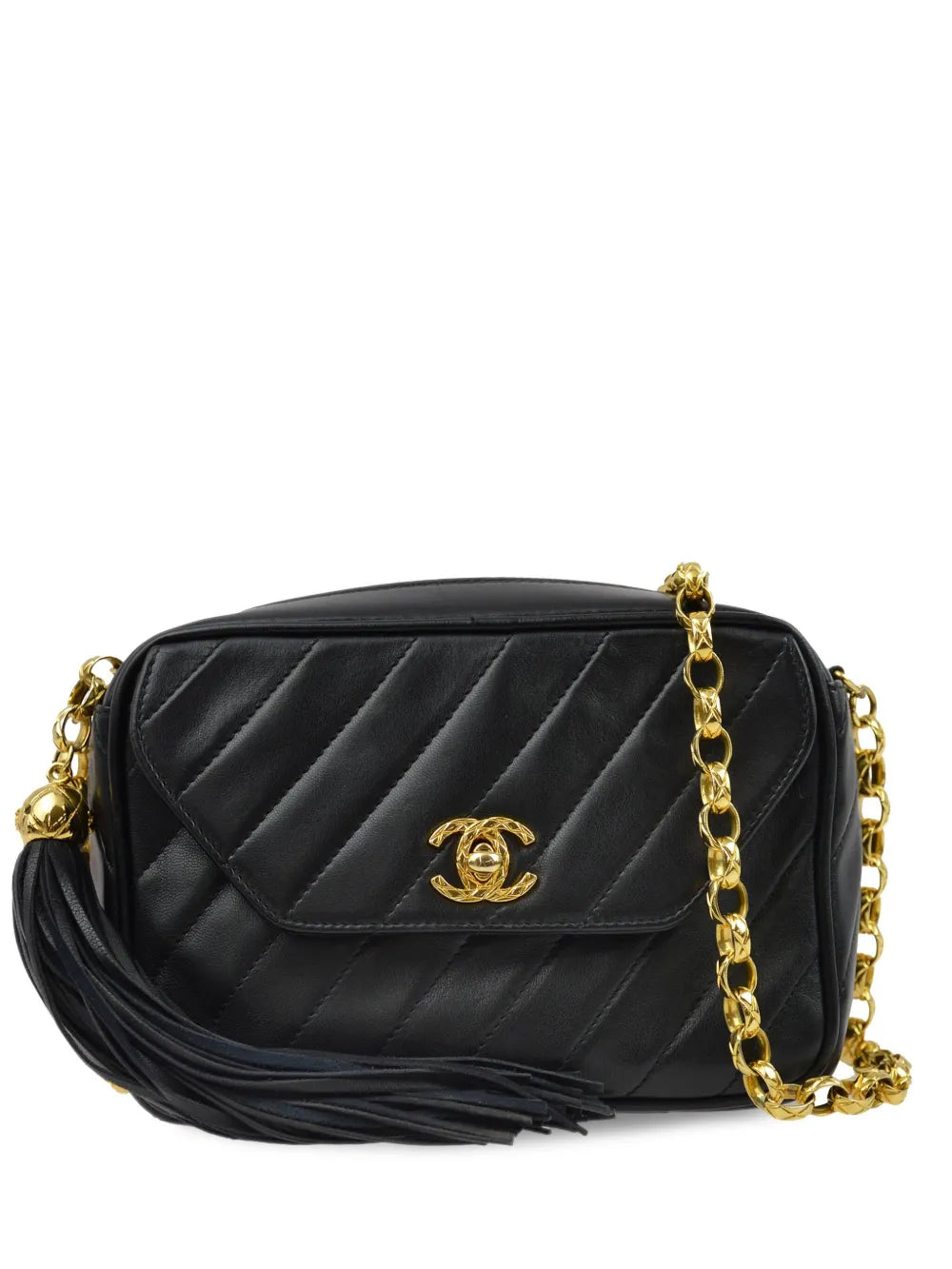 Pre-OwnedCHANEL Pre-Owned1992 CC turn-lock camera bag