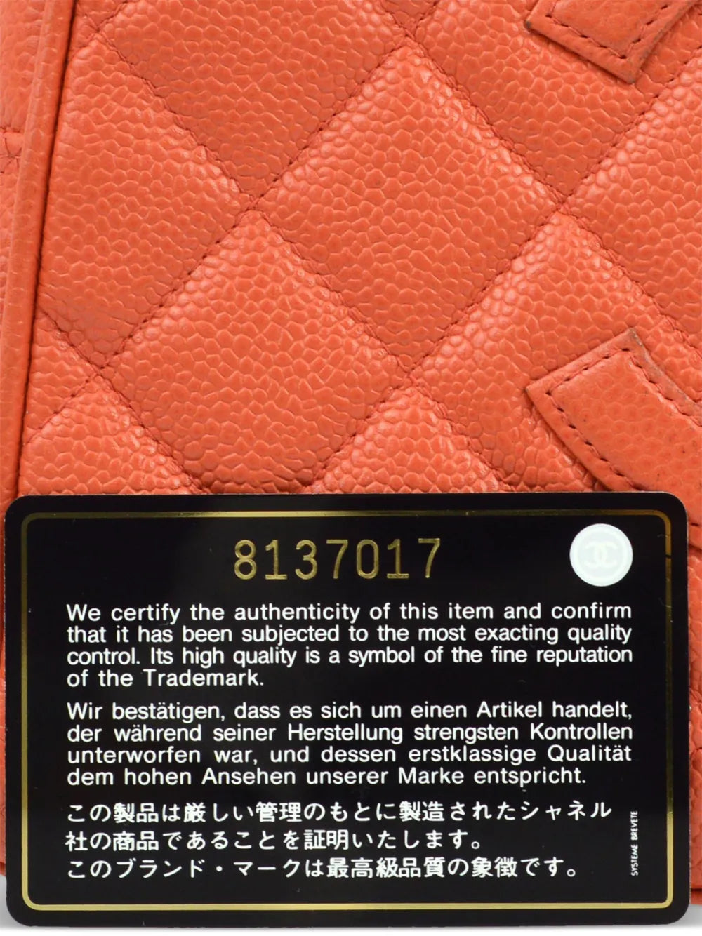 Pre-OwnedCHANEL Pre-Owned2003 Bowling 27 bag