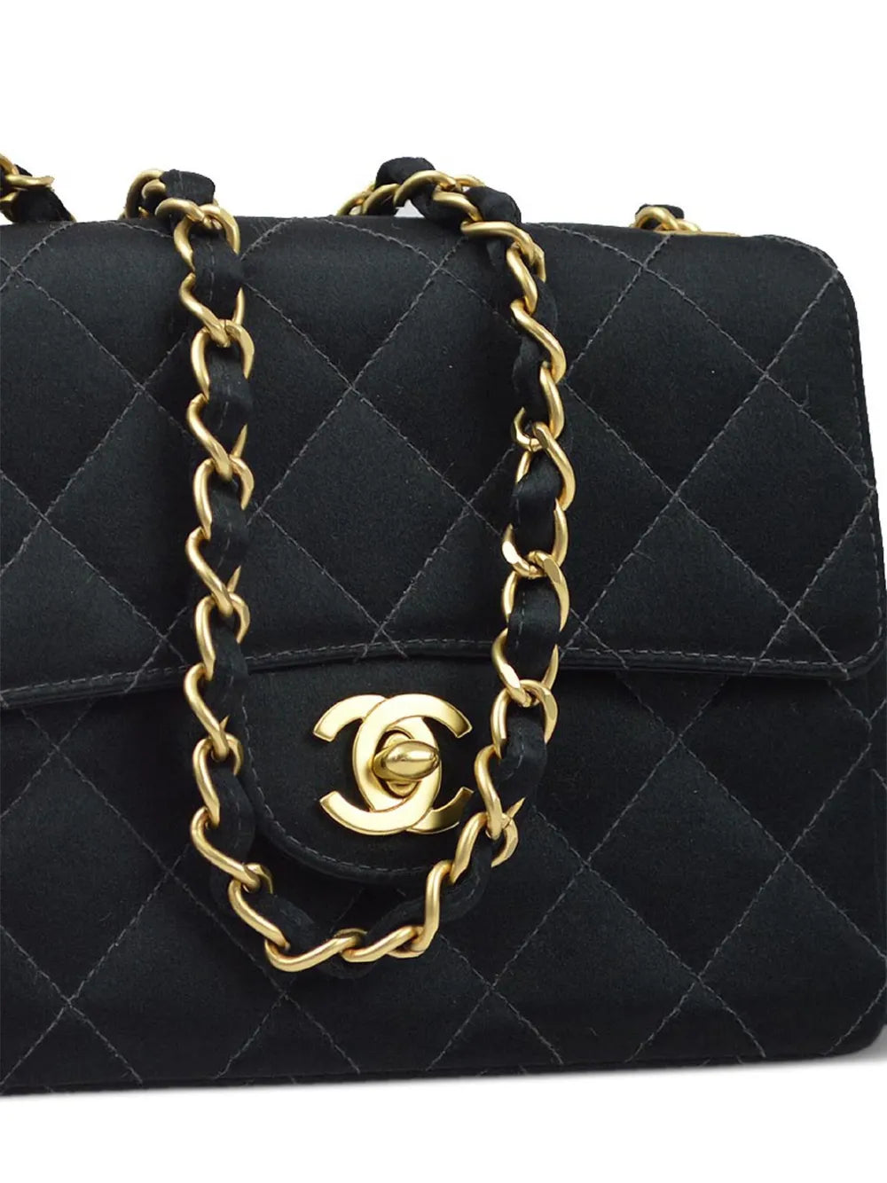 Pre-OwnedCHANEL Pre-Owned2002 Mini Classic Square Flap shoulder bag