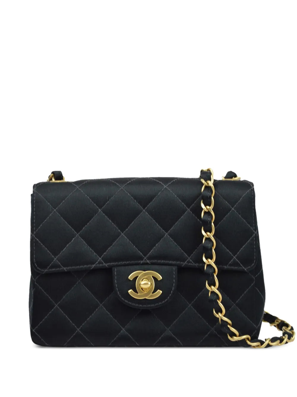 Pre-OwnedCHANEL Pre-Owned2002 Mini Classic Square Flap shoulder bag
