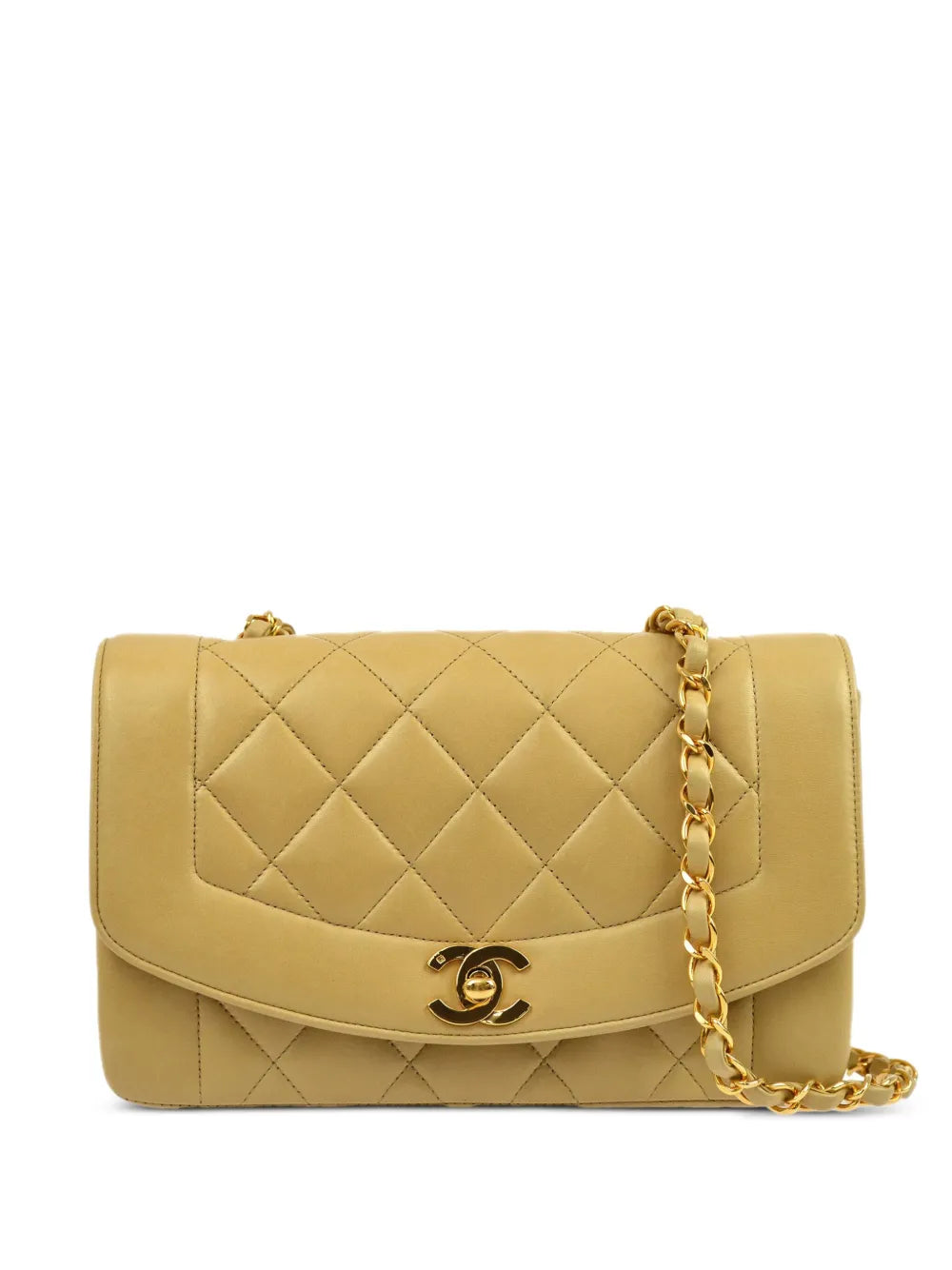 Pre-OwnedCHANEL Pre-Owned2002 small Diana shoulder bag
