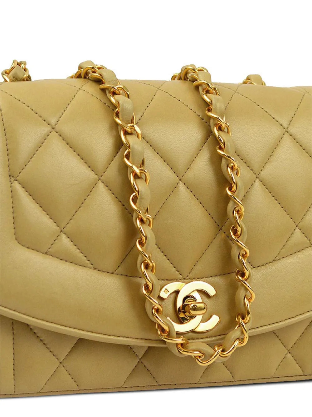 Pre-OwnedCHANEL Pre-Owned2002 small Diana shoulder bag