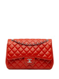 Pre-OwnedCHANEL Pre-Owned2011 Jumbo Classic Lambskin Double Flap shoulder bag