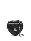 Pre-OwnedCHANEL Pre-Owned2022 mini Heart cross body bag