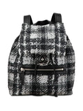 Pre-OwnedCHANEL Pre-Owned2013-2014 CC Nylon Tweed Printed backpack