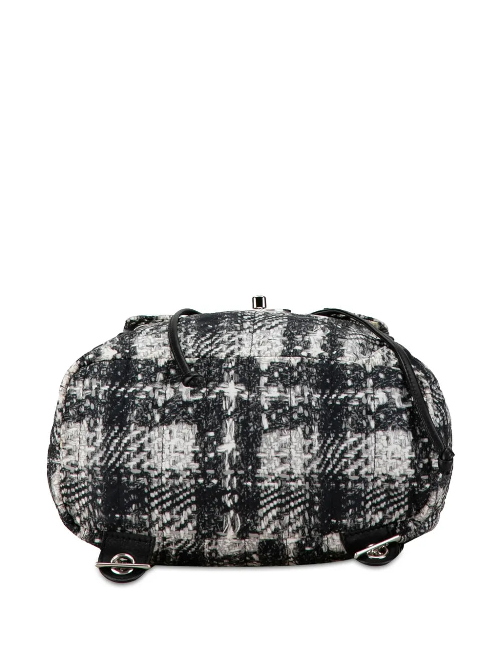 Pre-OwnedCHANEL Pre-Owned2013-2014 CC Nylon Tweed Printed backpack