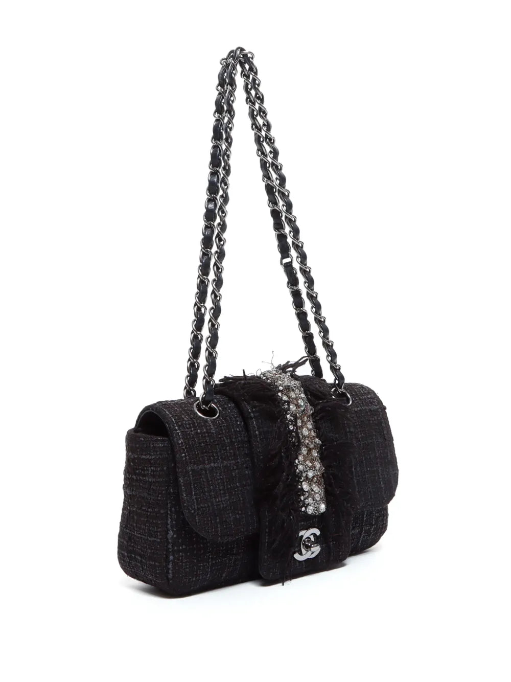 Pre-OwnedCHANEL Pre-Owned2005 tweed shoulder bag
