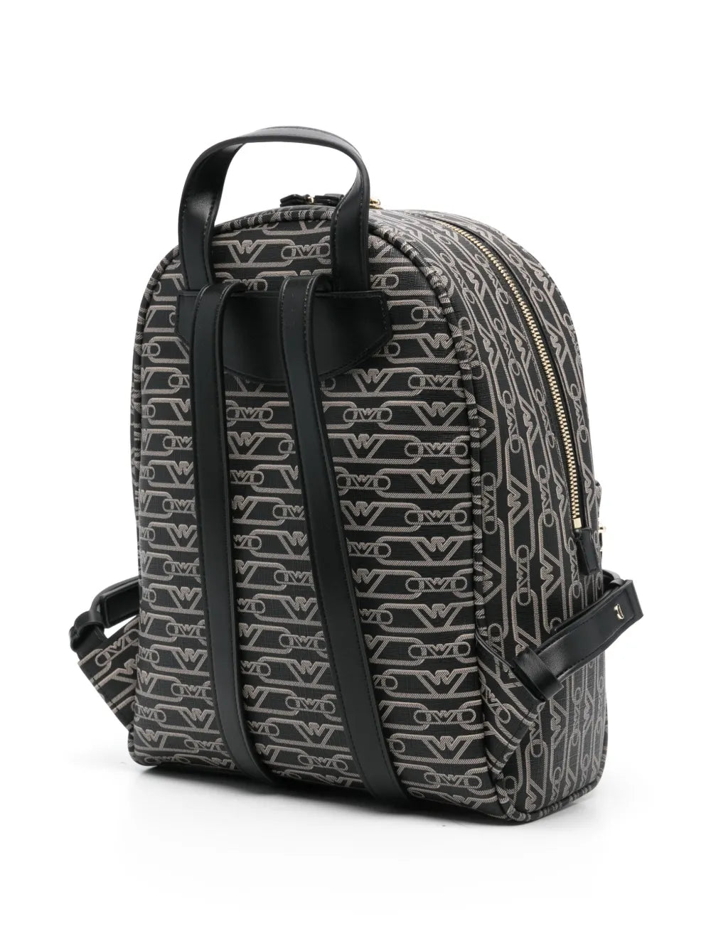 Emporio Armanilogo-print backpack