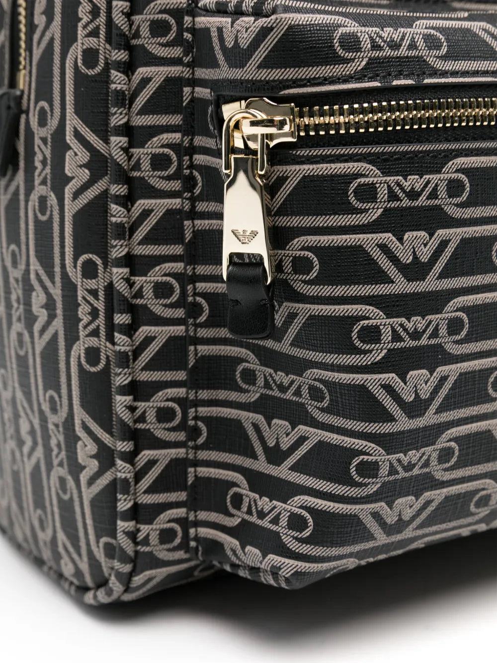 Emporio Armanilogo-print backpack
