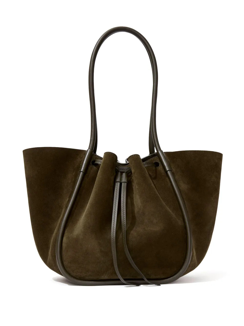 Proenza Schoulerlarge Ruched suede tote bag