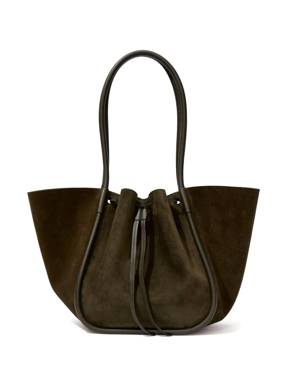 Proenza Schoulerlarge Ruched suede tote bag