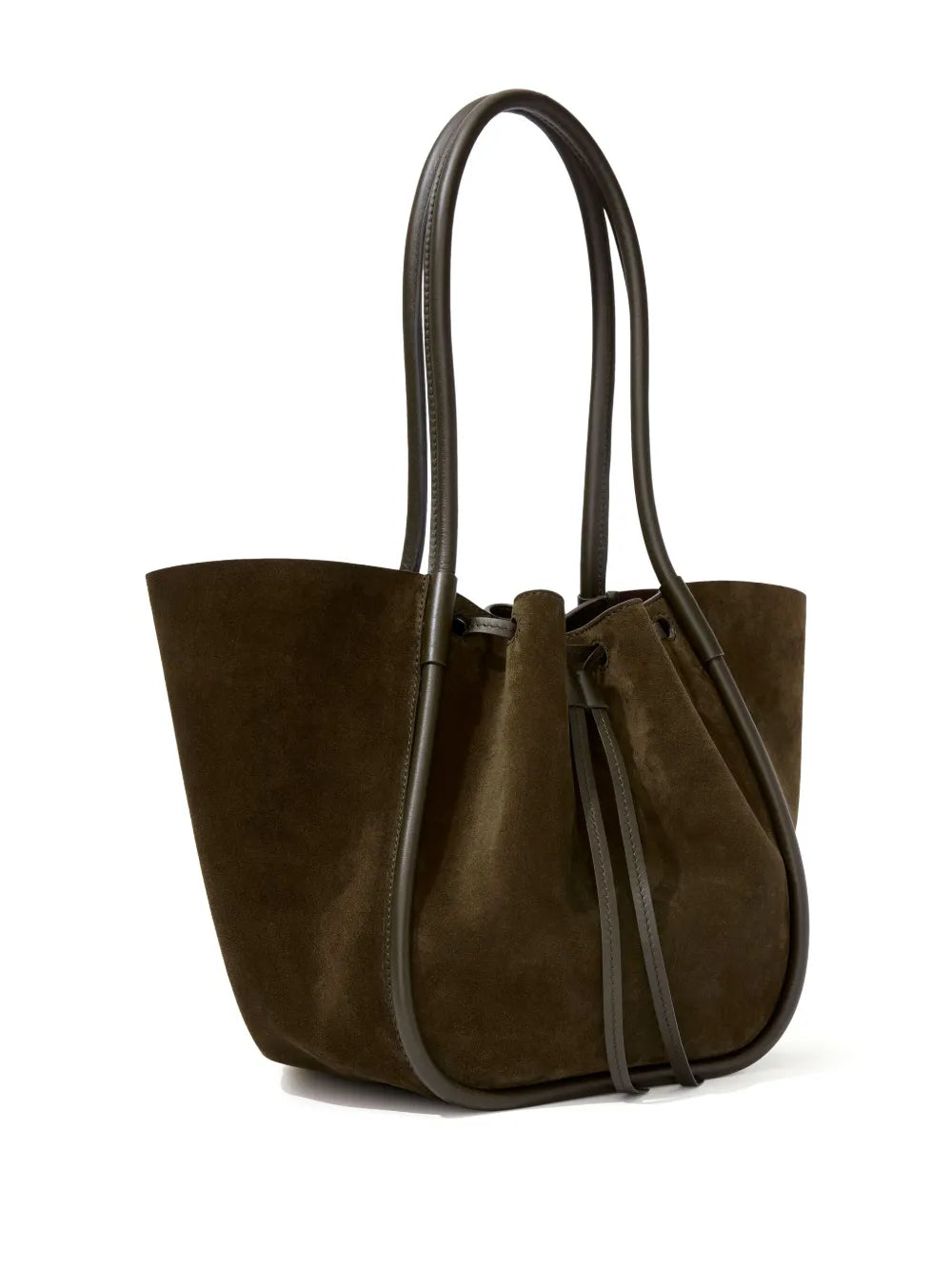 Proenza Schoulerlarge Ruched suede tote bag