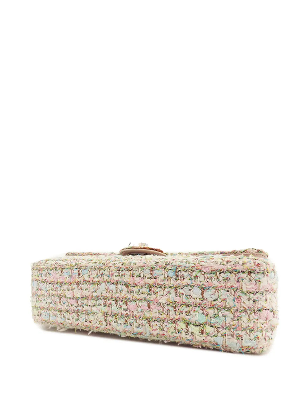 Pre-OwnedCHANEL Pre-Owned2004-2005 Medium Classic Tweed Double Flap shoulder bag