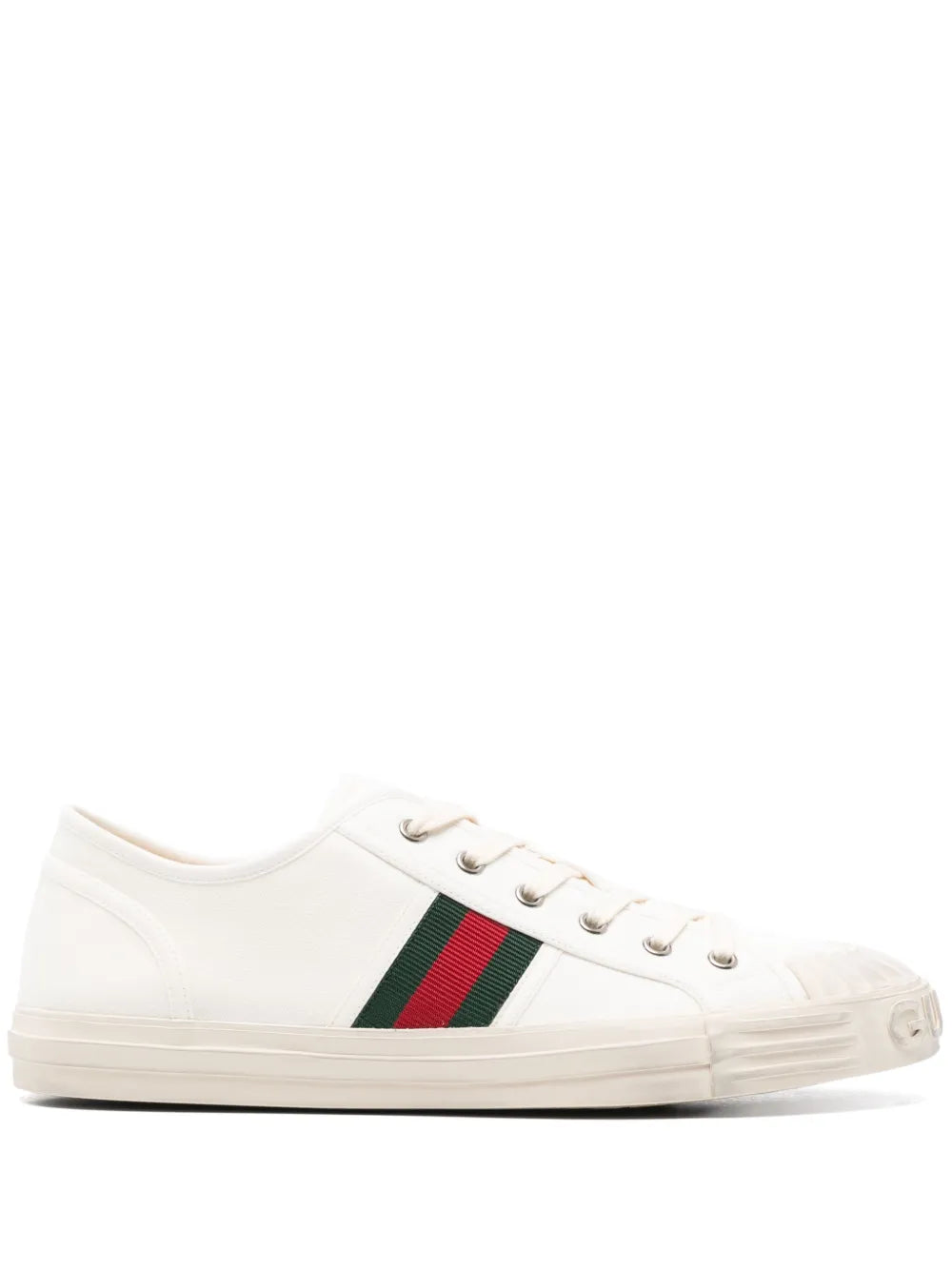 Gucci Web-Trim Sneakers