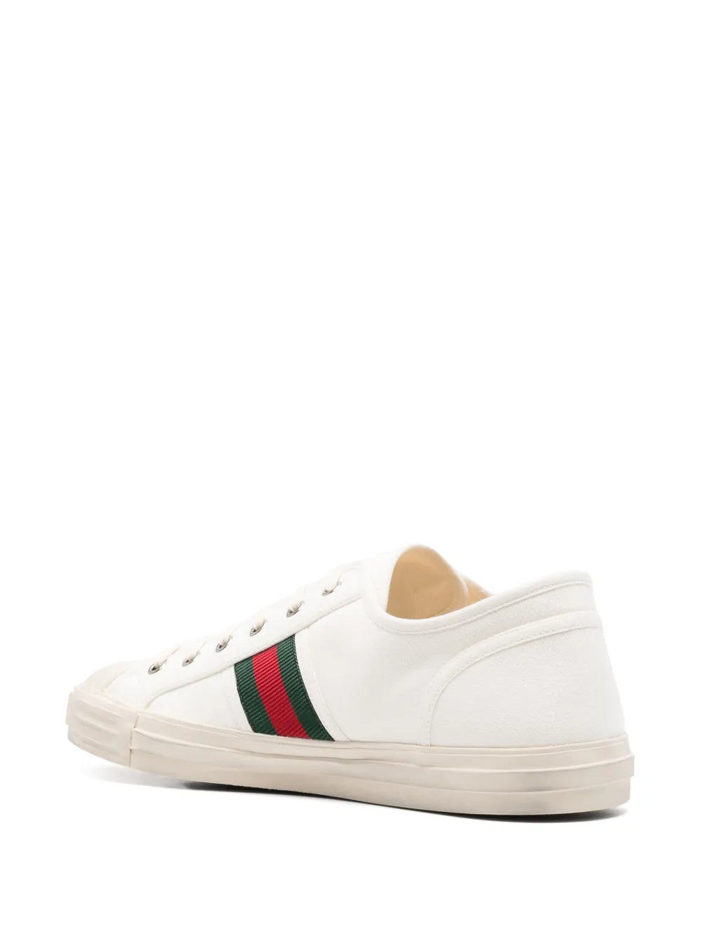 Gucci Web-Trim Sneakers