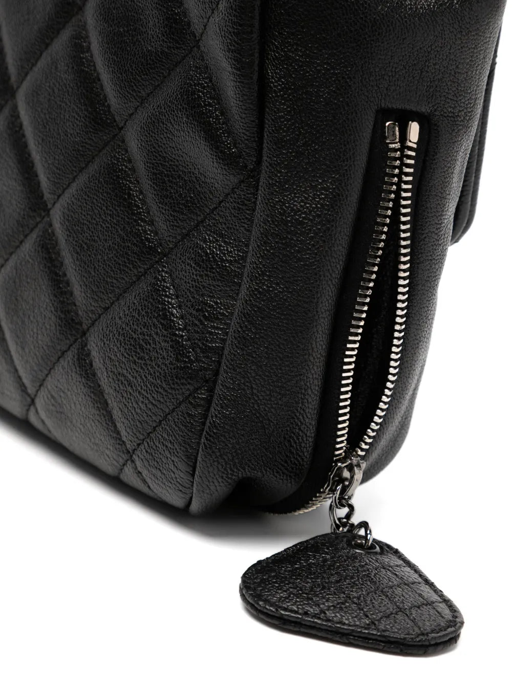 Pre-OwnedCHANEL Pre-Owned2008 Medium Classic Zippered Expandable Rubber CC Flap Bag