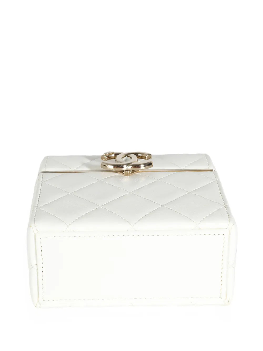 Pre-OwnedCHANEL Pre-Owned2022 mini diamond-quilted box clutch bag